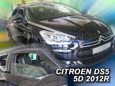 Citroen DS5 od 2012 (predné) - deflektory Heko