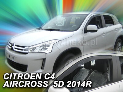 Citroen C4 AirCross od 2012 (predné) - deflektory Heko