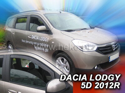 Dacia Lodgy od 2012 (predné) - deflektory Heko