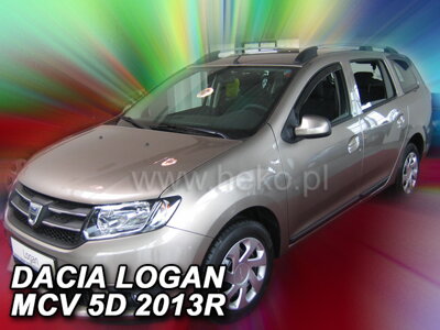 Dacia Logan MCV od 2013 (predné) - deflektory Heko
