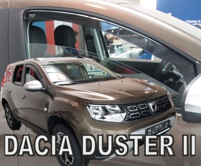 Dacia Duster od 2018 (predné) - deflektory Heko