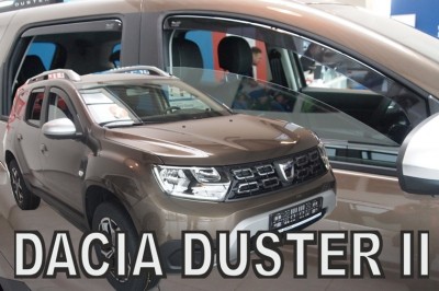 Dacia Duster od 2018 (so zadnými) - deflektory Heko