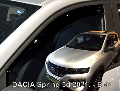 Dacia Spring od 2021 (predné) - deflektory Heko
