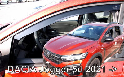 Dacia Jogger od 2021 (predné) - deflektory Heko