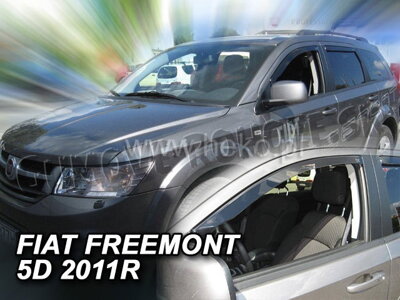 Fiat Freemont od 2011 (predné) - deflektory Heko