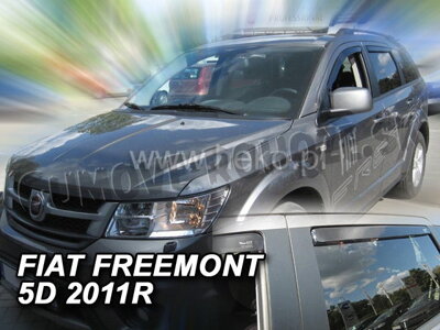 Fiat Freemont od 2011 (so zadnými) - deflektory Heko