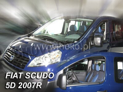 Fiat Scudo 2007-2016 (predné) - deflektory Heko