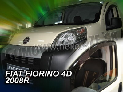 Fiat Fiorino od 2008 (predné) - deflektory Heko