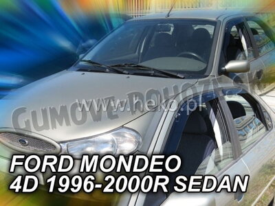 Ford Mondeo Sedan 1996-2000 (so zadnými) - deflektory Heko