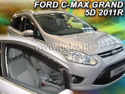 Ford Grand C-Max od 2010 (predné) - deflektory Heko