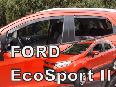 Ford Ecosport od 2014 (so zadnými) - deflektory Heko