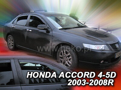 Honda Accord 2003-2008 (predné) - deflektory Heko
