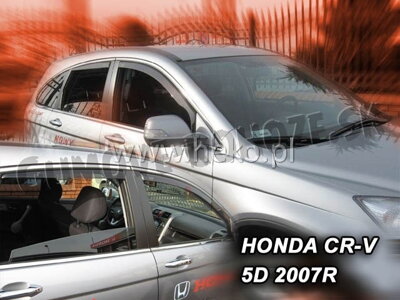 Honda CR-V 2006-2012 (so zadnými) - deflektory Heko