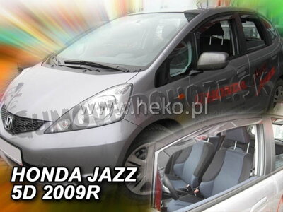 Honda Jazz 2008-2014 (predné) - deflektory Heko