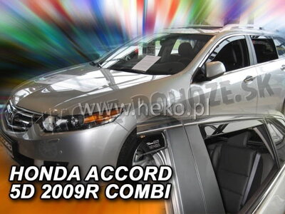 Honda Accord Combi od 2008 (so zadnými) - deflektory Heko