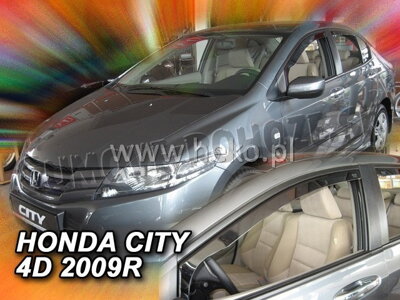 Honda City 2008-2014 (predné) - deflektory Heko