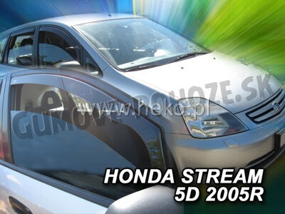 Honda Stream 2000-2007 (predné) - deflektory Heko