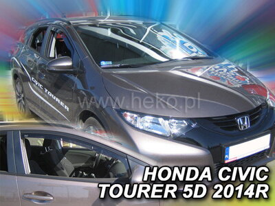 Honda Civic Tourer 2012-2016 (predné) - deflektory Heko