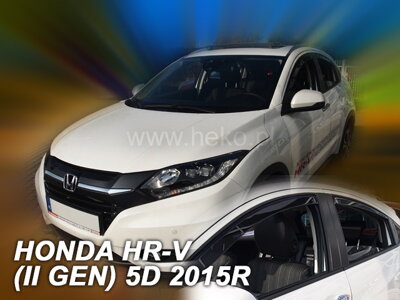 Honda HR-V 2015-2021 (so zadnými) - deflektory Heko