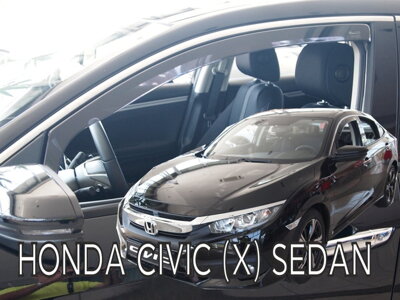 Honda Civic Sedan od 2017 (predné) - deflektory Heko