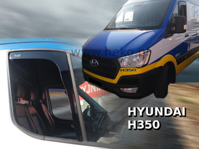 Hyundai H350 od 2015 (predné) - deflektory Heko