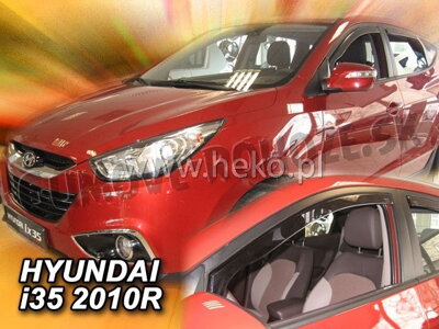 Hyundai ix35 od 2010 (predné) - deflektory Heko