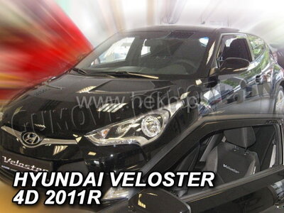 Hyundai Veloster od 2011 (predné) - deflektory Heko