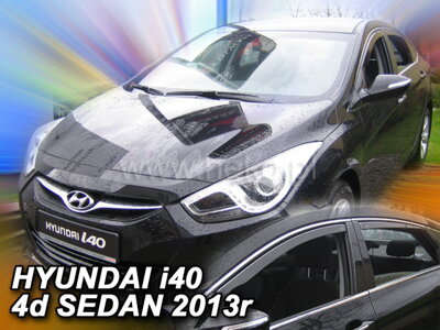 Hyundai i40 Sedan od 2012 (so zadnými) - deflektory Heko