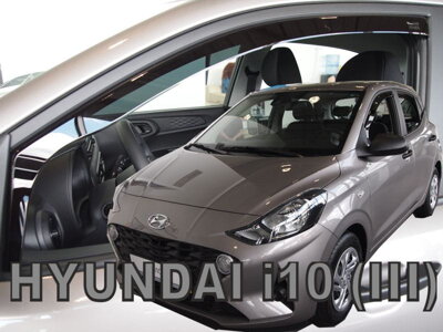 Hyundai i10 od 2020 (predné) - deflektory Heko