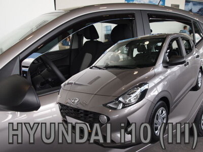 Hyundai i10 od 2020 (so zadnými) - deflektory Heko