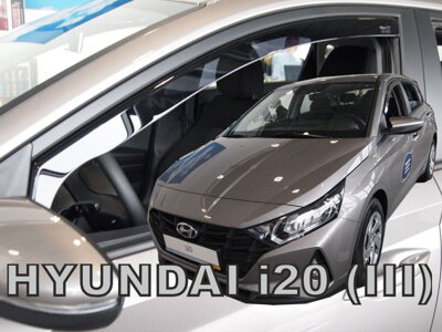 Hyundai i20 od 2020 (predné) - deflektory Heko