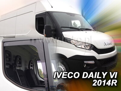 Iveco Daily od 2014 (predné) - deflektory Heko