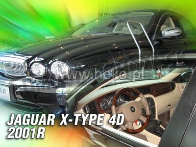Jaguar X-Type od 2001 (predné) - deflektory Heko