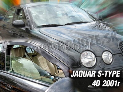 Jaguar S-Type od 2001 (predné) - deflektory Heko