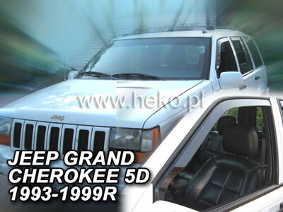 Jeep Grand Cherokee 1993-1999 (predné) - deflektory Heko