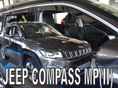 Jeep Compass od 2017 (so zadnými) - deflektory Heko
