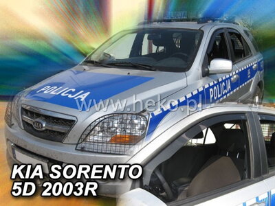 Kia Sorento 2002-2009 (predné) - deflektory Heko