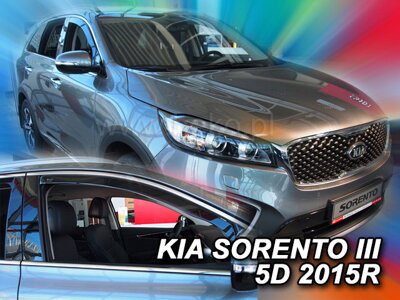 Kia Sorento 2015-2020 (predné) - deflektory Heko