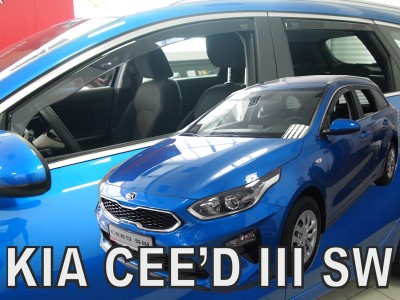 Kia Ceed Combi od 2018 (so zadnými) - deflektory Heko