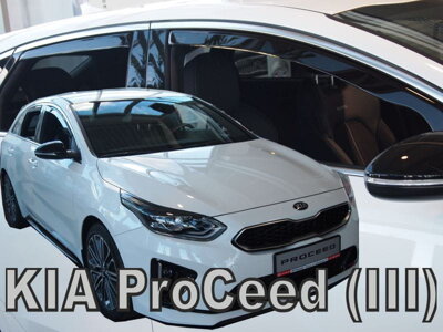 Kia ProCeed od 2019 (so zadnými) - deflektory Heko