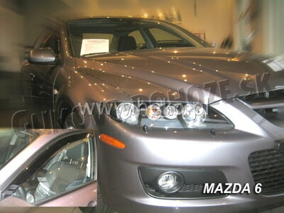 Mazda 6 2002-2008 (predné) - deflektory Heko
