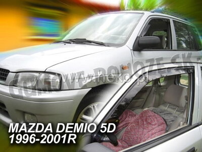 Mazda Demio 1996-2002 (predné) - deflektory Heko