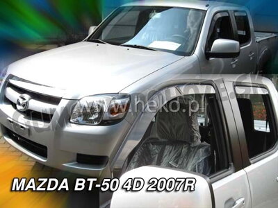 Mazda BT-50 od 2006 (so zadnými) - deflektory Heko