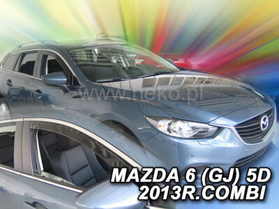 Mazda 6 od 2012 (predné) - deflektory Heko