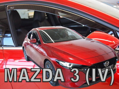Mazda 3 Htb od 2019 (predné) - deflektory Heko