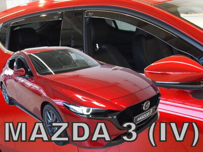 Mazda 3 Htb od 2019 (so zadnými) - deflektory Heko