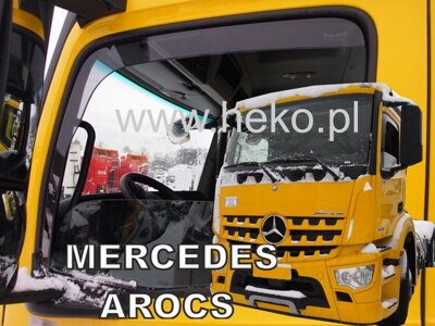 Mercedes Actros MPIV od 2012 (predné) - deflektory Heko