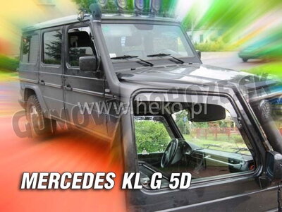 Mercedes G W463 1990-2018 (predné) - deflektory Heko