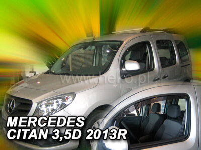 Mercedes Citan od 2012 (predné) - deflektory Heko