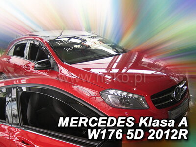 Mercedes A W176 2012-2018 (predné) - deflektory Heko